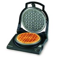 Chef’sChoice ChefsChoice 840B WafflePro TasteTexture Select Nonstick Classic Belgian Waffle Maker with Unique Quad Baking System and Easy Clean Overflow Channel, 4-Slice, Black