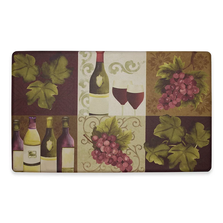 Chef Gear Wellness Wine Gelness Anti-Fatigue Kitchen Mat