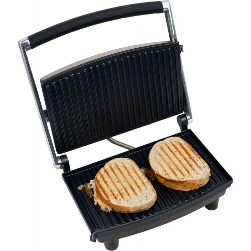  [아마존베스트]Chef Buddy 80-1840 Panini Press Grill and Gourmet Sandwich Maker for Healthy Cooking by