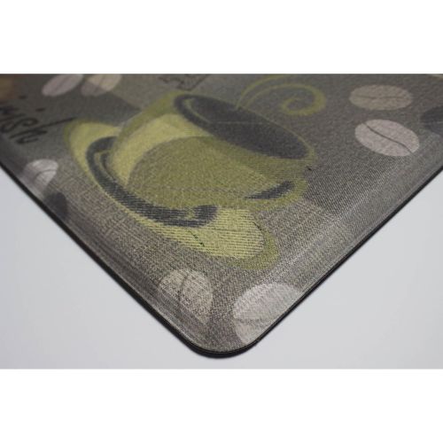  Chef Gear Roasted Coffee Anti-Fatigue Comfort Memory Foam Kitchen Chef Mat, 20 x 32