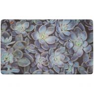 Chef Gear Ethereal Succulents Gelness Kitchen Mat 18 in. x 30 in. in,