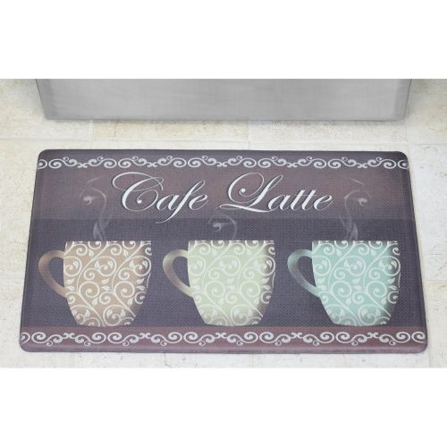  Chef Gear Cafe Latte Anti-Fatigue Comfort Memory Foam 18 x 30 Kitchen Chef Mat