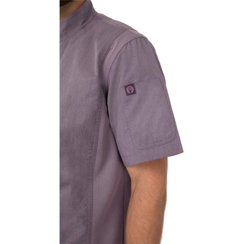  Chef+Works Chef Works Mens Springfield Chef Coat, Ink Blue, X-Small