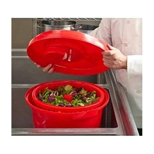  Chef-Master 90008 Professional Economy Salad Dryer, 5 gallon, Red