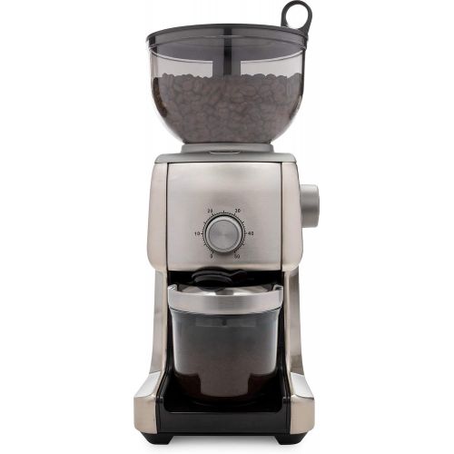  ChefWave Conical Burr Coffee Grinder - 16 Grind Settings Electric Coffee Bean Grinder - Die Cast Aluminum Housing - Scoop, Cleaning Brush - Coarse for French Press, Fine for Espres