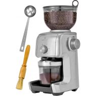 ChefWave Conical Burr Coffee Grinder - 16 Grind Settings Electric Coffee Bean Grinder - Die Cast Aluminum Housing - Scoop, Cleaning Brush - Coarse for French Press, Fine for Espres