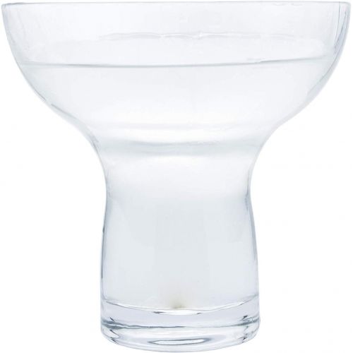  [아마존베스트]Chefcaptain Margarita Glasses Stemless Large Thick Solid Clear Glass, 16 Ounces (4)