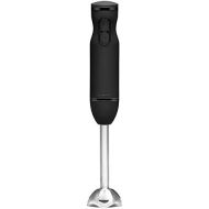 Chefman Immersion Stick Hand Blender Powerful Electric Ice Crushing 2-Speed Control Handheld Food Mixer, Purees, Smoothies, Shakes, Sauces and Soups, Black