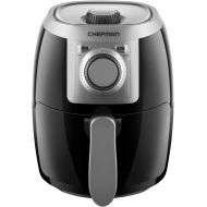 CHEFMAN Small, Compact Air Fryer Healthy Cooking, 2 Qt, Nonstick, User Friendly and Adjustable Temperature Control w/ 60 Minute Timer & Auto Shutoff, Dishwasher Safe Basket, BPA -