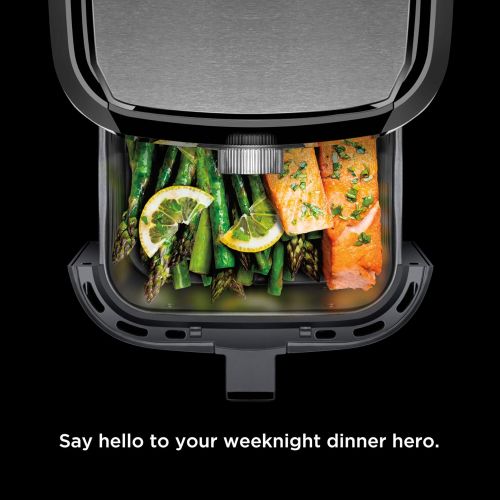  [아마존베스트]Chefman 4.5 Quart Square Air Fryer with Presets & Adjustable Temperature, Nonstick Stainless Steel & Cool-Touch, Dishwasher Safe Basket, BPA-Free w/ 60 Minute Timer, Healthy Rapid
