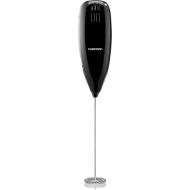 Chefman Handheld Electric Milk Frother Create Foam for Coffee, Cappuccinos, & Lattes, Mix Matcha & Protein Powder, Cordless & Compact, Stainless Steel Wand, Battery Operated