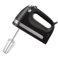/Chefman Turbo Power Hand Mixer with One-Touch Easy Eject Button, Chrome Plated Beaters and FREE Bonus Dough Hooks Included - RJ17-V2-Black Matte
