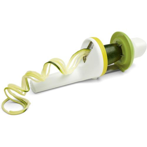  [아마존베스트]Chefn Twist Handheld Spiralizer Vegetable Slicer, One Size, Green