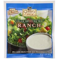 Chefs Finest Dry Salad Dressing, Ranch, 3.2 Ounce (Pack of 18)