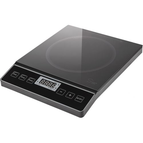  Chefs Star 1800W Portable Induction Cooktop Countertop Burner - 120V  60Hz - Black