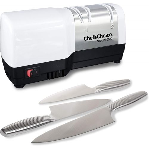  Chef’sChoice ChefsChoice 0220100 knife sharpener, 2-Stage, White