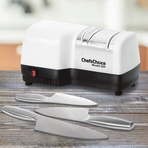  Chef’sChoice ChefsChoice 0220100 knife sharpener, 2-Stage, White