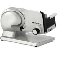 Chef’sChoice ChefsChoice 615A Electric Meat Slicer Features Precision thickness Control & Tilted Food Carriage For Fast & Efficient Slicing with Removable Blade for Easy Clean, 7-Inch, Silver