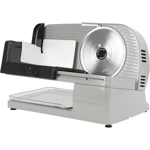  Chef’sChoice ChefsChoice 615A Electric Meat Slicer Features Precision thickness Control & Tilted Food Carriage For Fast & Efficient Slicing with Removable Blade for Easy Clean, 7-Inch, Silver