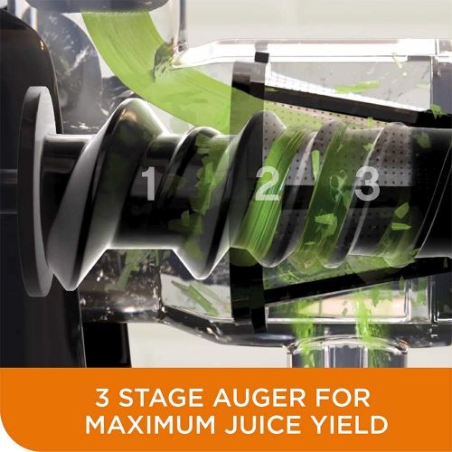  [아마존베스트]Chef’sChoice Juicer Cold Press Extractor Machine Masticating Quiet Motor Digital Controls Anti-Clog Reverse Function Nutrient Preserving For Juicing Fruits Veggies and All Greens,