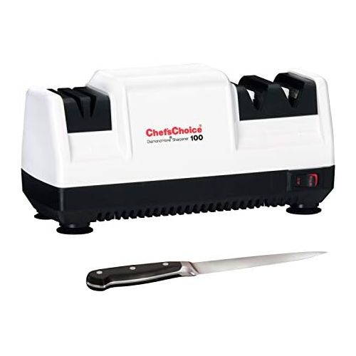  Chef’sChoice ChefsChoice 100W Diamond Hone Knife Sharpener, White