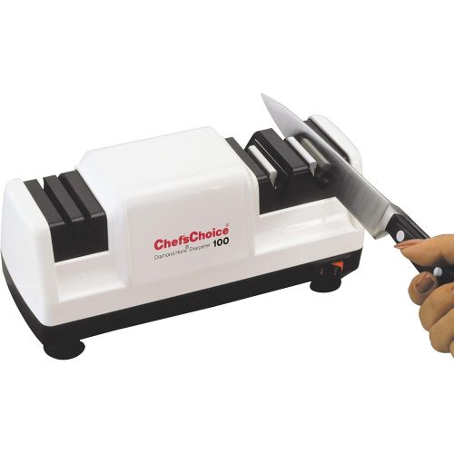  Chef’sChoice ChefsChoice 100W Diamond Hone Knife Sharpener, White