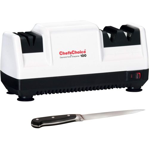  Chef’sChoice ChefsChoice 100W Diamond Hone Knife Sharpener, White