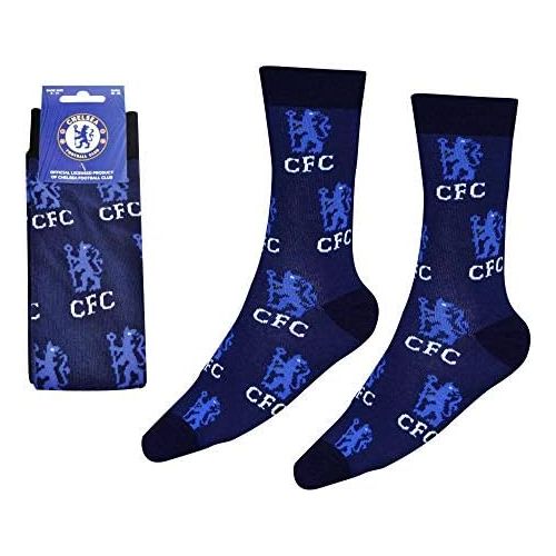  Chelsea FC Football Crest Socks