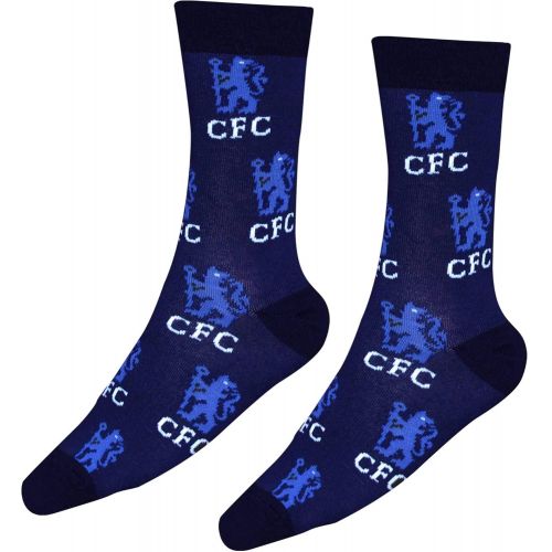  Chelsea FC Football Crest Socks