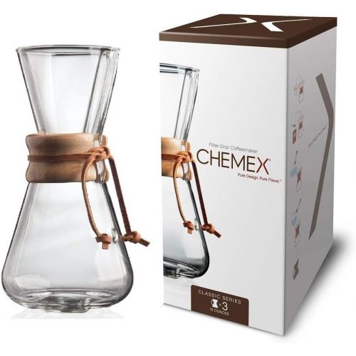  Chemex Drip Coffee Maker 1 -3 Cup