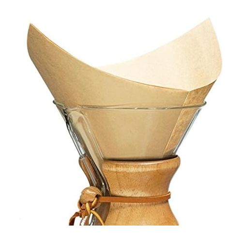  Chemex Bonded Filter - Natural Square - 100 ct - Exclusive Packaging