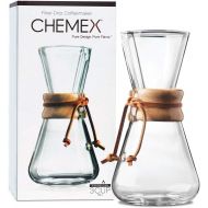 [아마존베스트]CHEMEX Pour-Over Glass Coffeemaker - Hand Blown Series - 3-Cup