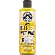 Chemical Guys WAC_201_16 Butter Wet Wax, Deep Wet Shine for Cars, Trucks, SUVs, RVs & More, 16 fl oz, Banana Scent