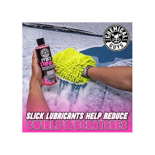  Chemical Guys CWS_402 Mr. Pink Foaming Car Wash Soap (Works with Foam Cannons, Foam Guns or Bucket Washes) Safe for Cars, Trucks, Motorcycles, RVs & More, 128 fl oz, Candy Scent