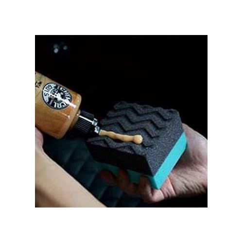  Chemical Guys ACC_300_2 Wonder Wave Durafoam Contoured Large Tire Dressing Applicator Pad, Pack of 2