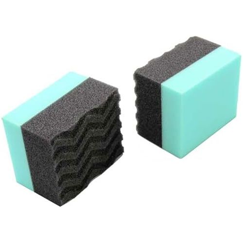  Chemical Guys ACC_300_2 Wonder Wave Durafoam Contoured Large Tire Dressing Applicator Pad, Pack of 2