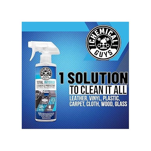  Chemical Guys SPI220 Total Interior Cleaner and Protectant, Safe for Cars, Trucks, SUVs, Jeeps, Motorcycles, RVs & More, 128 fl oz (1 Gallon)