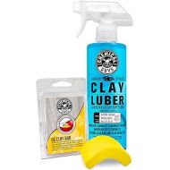 Chemical Guys CLY_113 OG Clay Bar & Lubber Synthetic Lubricant Kit - 16 fl oz, Light/Medium Duty, for Car Lovers, Detailers & Auto Enthusiasts - Essential Car Detailing Kit Accessory, 2 Items, Yellow