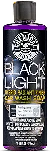 Chemical Guys CWS61916 Black Light Foaming Car Wash Soap(Works with Foam Cannons, Foam Guns or Bucket Washes)Safe for Cars,Trucks,Motorcycles,RVs&More,16 fl oz, Black Cherry Scent(packaging may Vary)