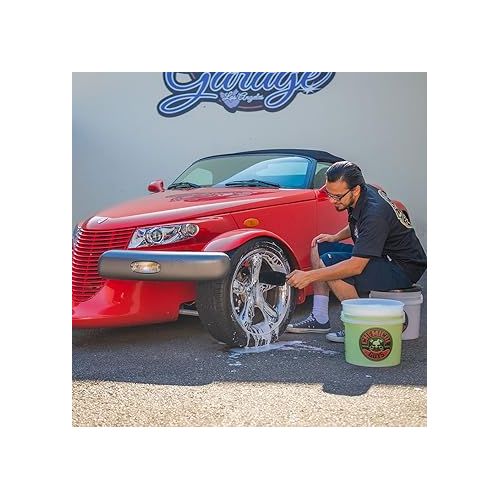  CHEMICAL GUYS Acc_B01 Gerbil Wheel and Rim Brush (Safe for Exhaust, Tires, Rims, Engine Bays, & More)