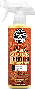 Chemical Guys SPI21616 Leather Quick Detailer for Car Interiors, Furniture, Apparel, Shoes, Sneakers, Boots, and More (Works on Natural, Synthetic, Pleather, Faux Leather and More), 16 fl oz