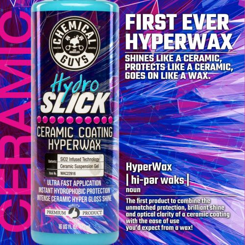  Chemical Guys WAC22916 HydroSlick SiO2 Ceramic Coating HyperWax