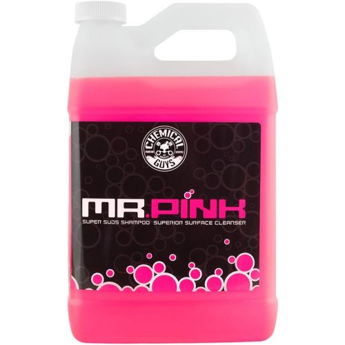  Chemical Guys CWS_402 Mr. Pink Super Suds Car Wash Soap and Shampoo (1 Gal)