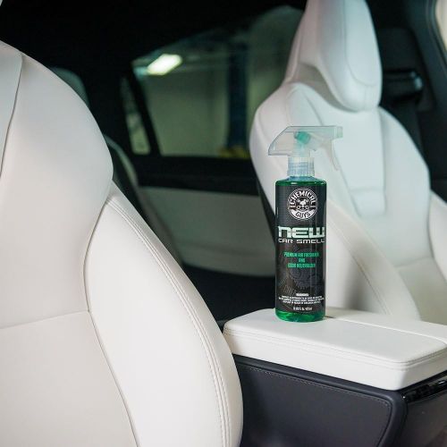  Chemical Guys AIR_101_16 New Car Smell Premium Air Freshener and Odor Eliminator (16 oz)
