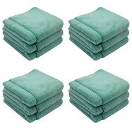 Chemical Guys MIC36412 Workhorse XL Green Professional Grade Microfiber Towel, Exterior (24 in. x 16 in.) (Pack of 12)