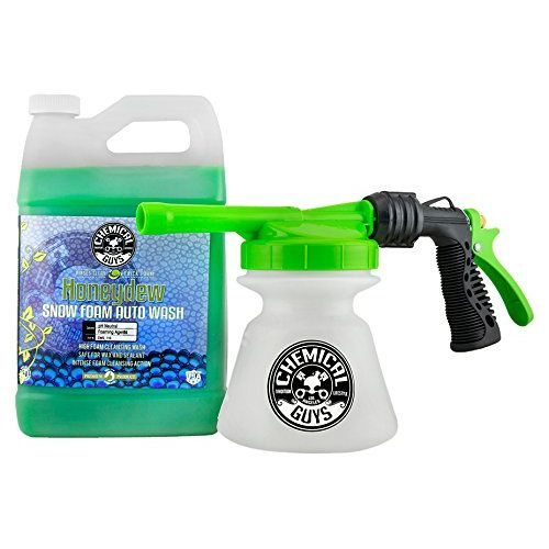  Chemical Guys HOL310 Auto Wash (1 Gallon, Torq Snow Blaster R1 Foam Gun & Honeydew), 128. Fluid_Ounces