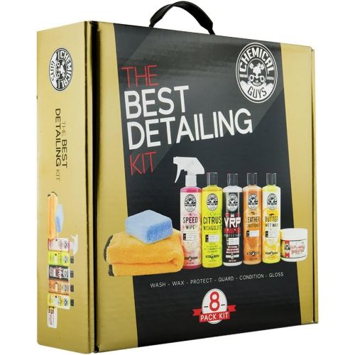  Chemical Guys HOL800 The Best Detailing Kit, 16. Fluid_Ounces, 8 Pack