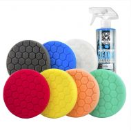 Chemical Guys BUF_HEXKITS_8 Hex-Logic Buffing Pad Kit (6.5 Inch) (8 Items)