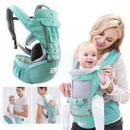 Cheng-store Baby Soft Carrier with Hip Seat 360 All-in-One Wrap Backpack Ergonomic Award-Winning Travel Seats for Newborn and Baby