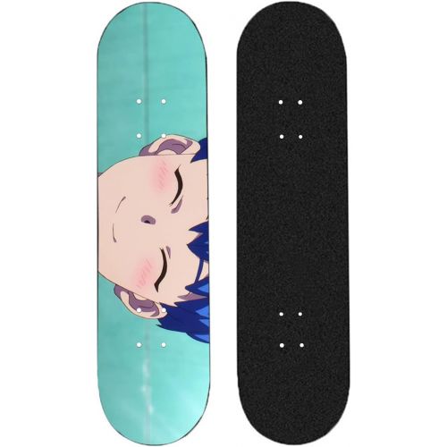  Chengnuo SK8 The Infinity Skateboards Complete Anime Skateboard 31 Inch Skateboard Deck - Sweet Smile